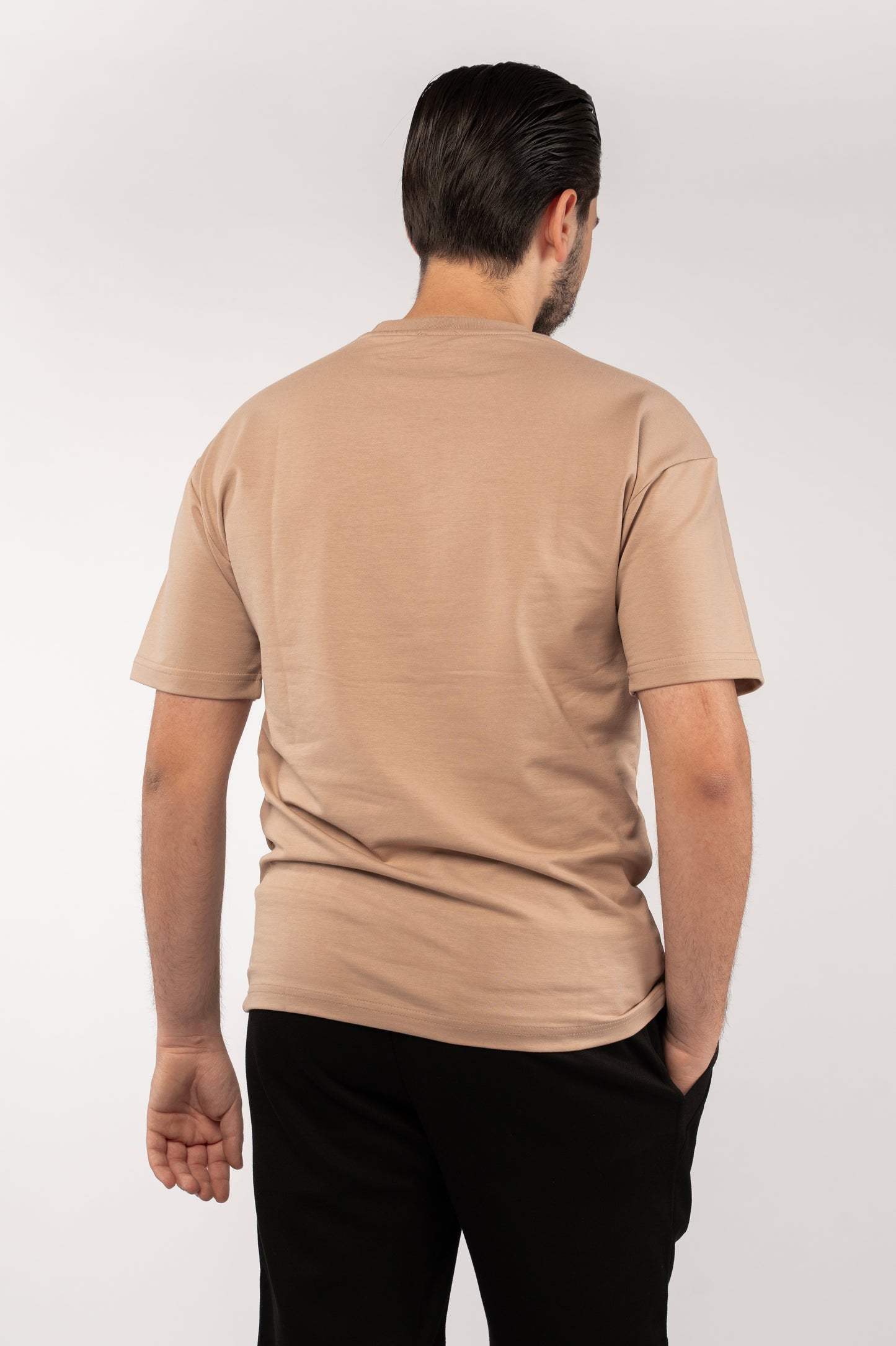 BUFF ORANGE MINIMAL EAGLE TSHIRT