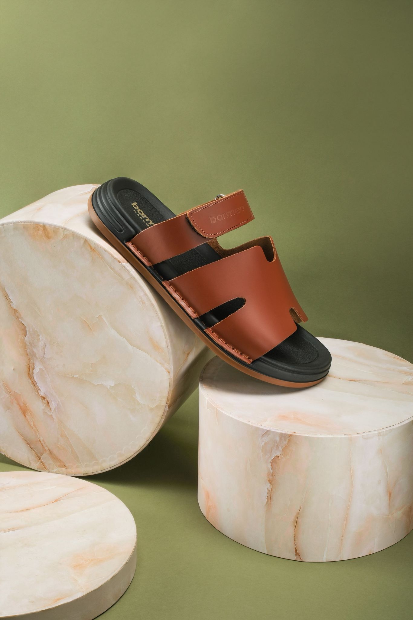 HAVANA 100% LEATHER SLIPPERS