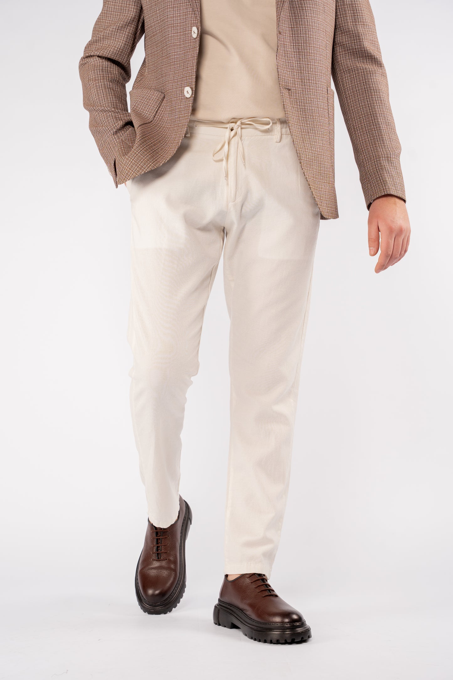 MOCHA URBAN GRID BLAZER