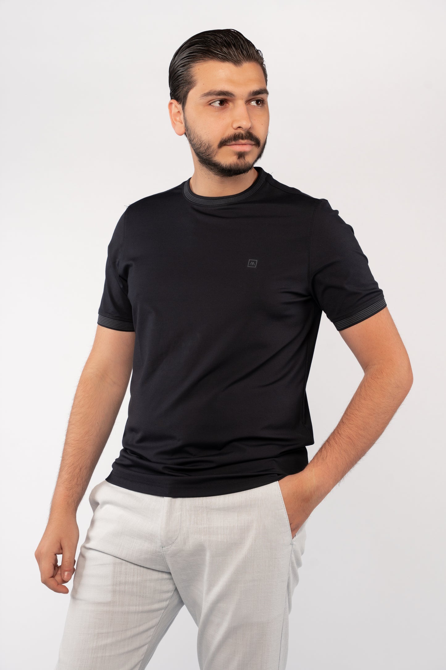 NAVY RELAXED TSHIRT