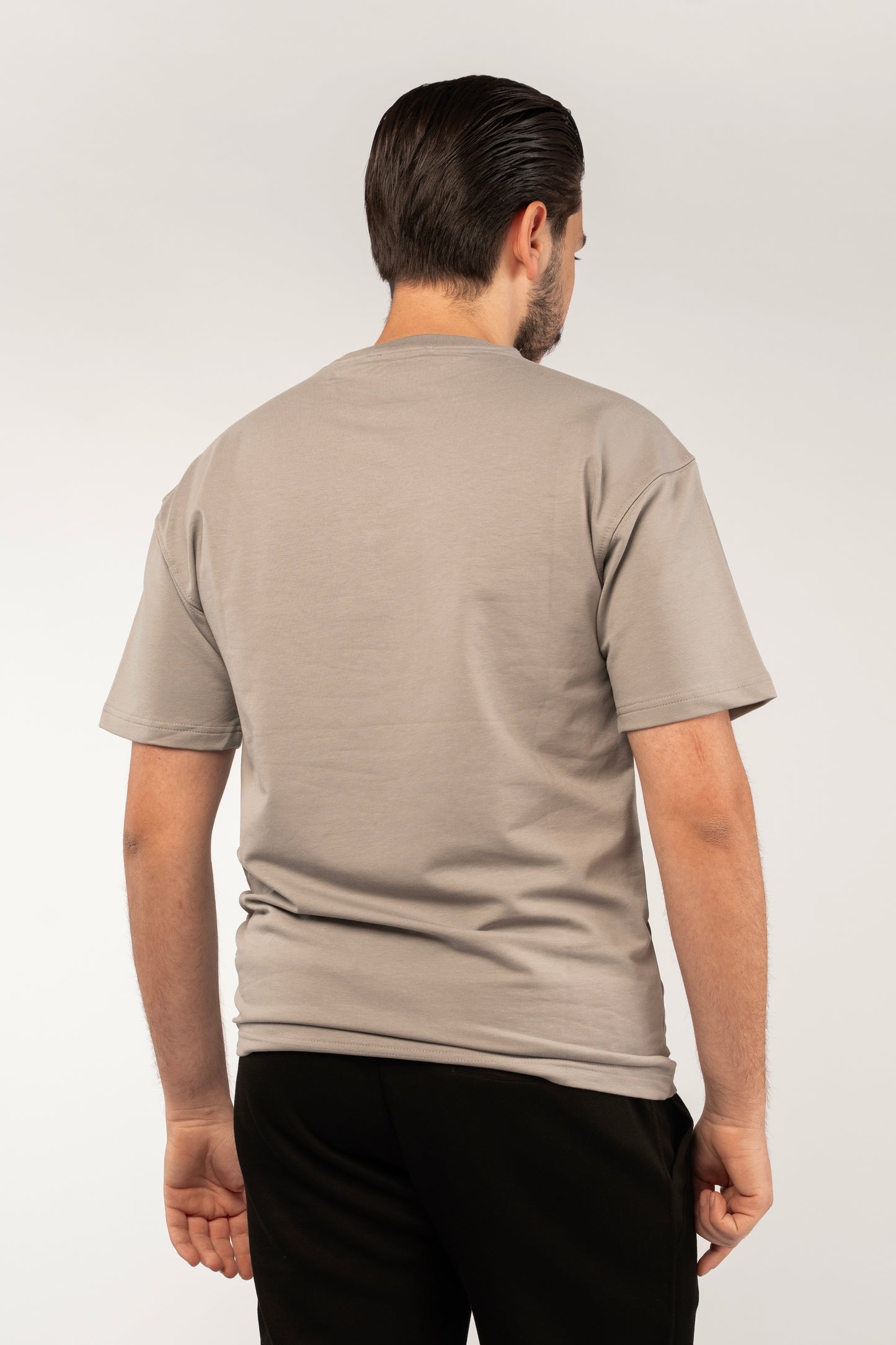 GREY THICK TSHIRT