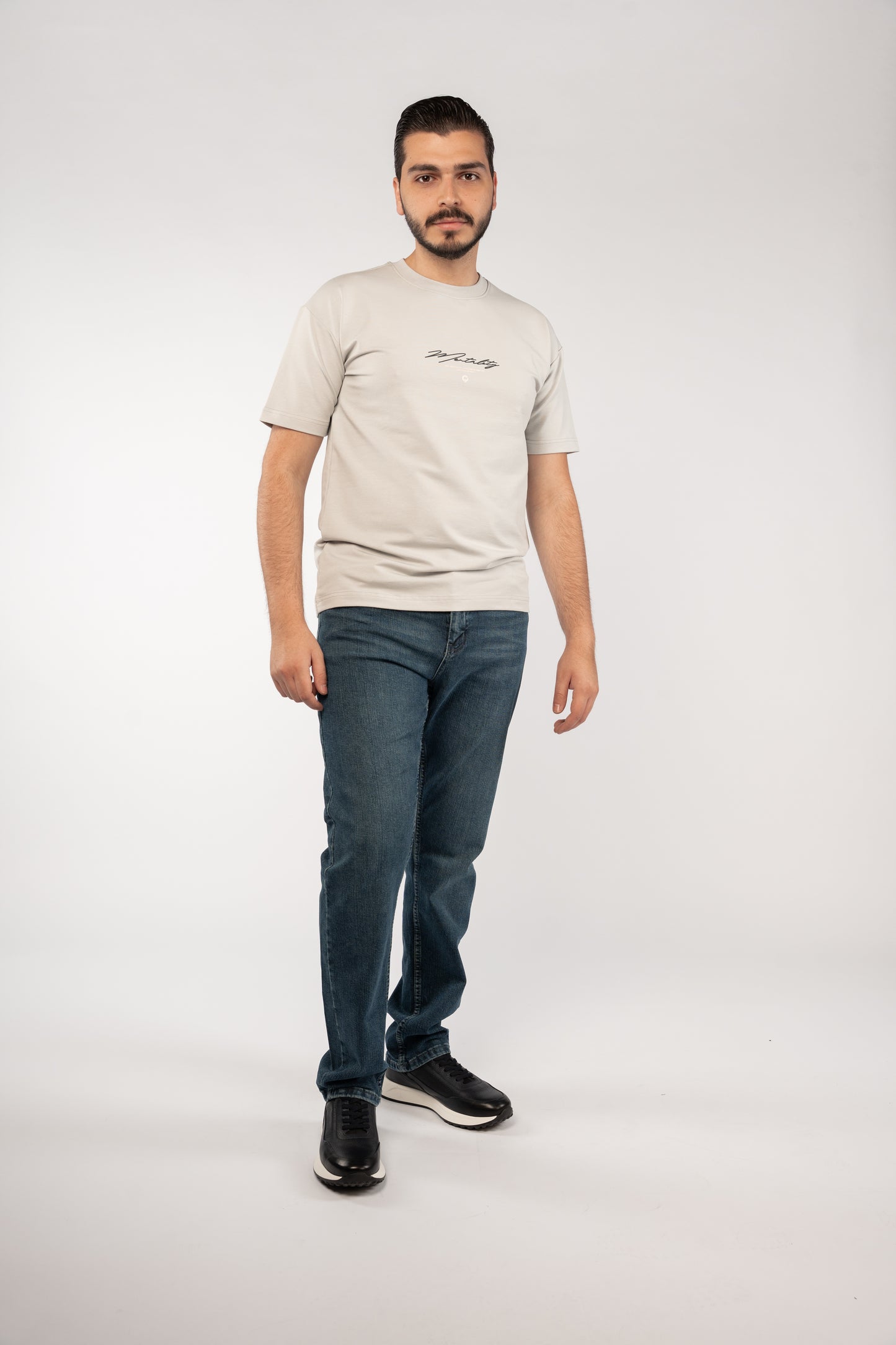 GREY MENTALITY RELAXED TSHIRT