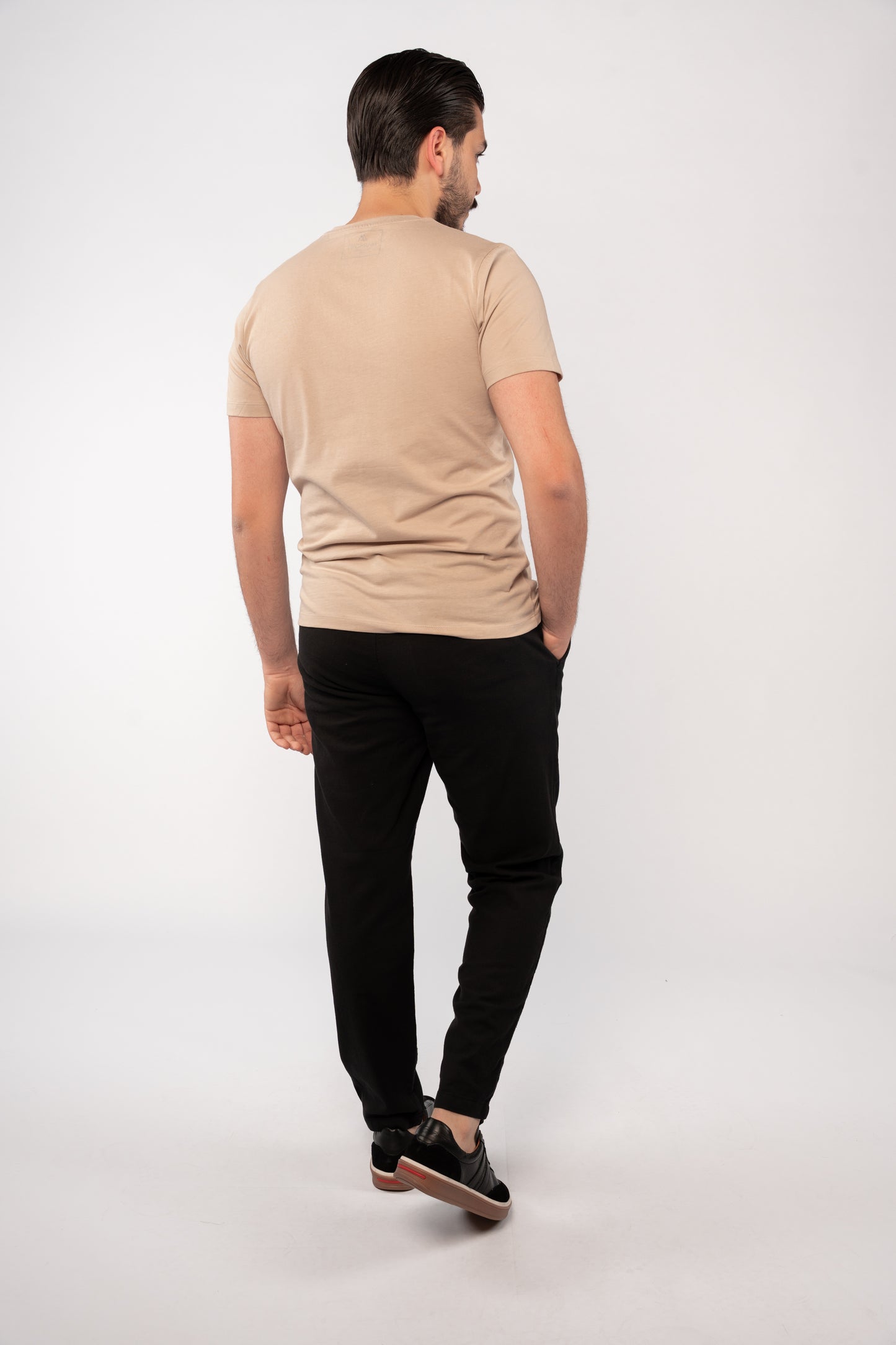 BEIGE LEAF TSHIRT