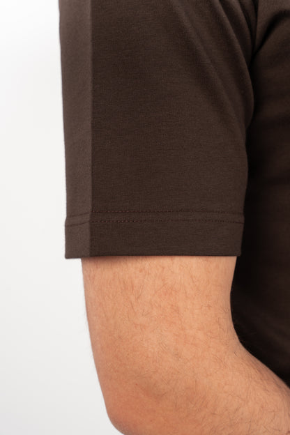 BROWN MENTALITY RELAXED TSHIRT