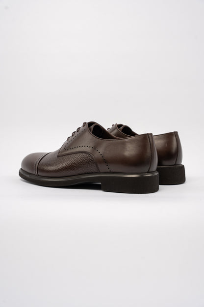 BROWN PREMIUM DERBY SHOE