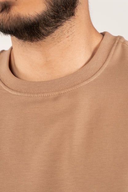 MOCHA THICK TSHIRT