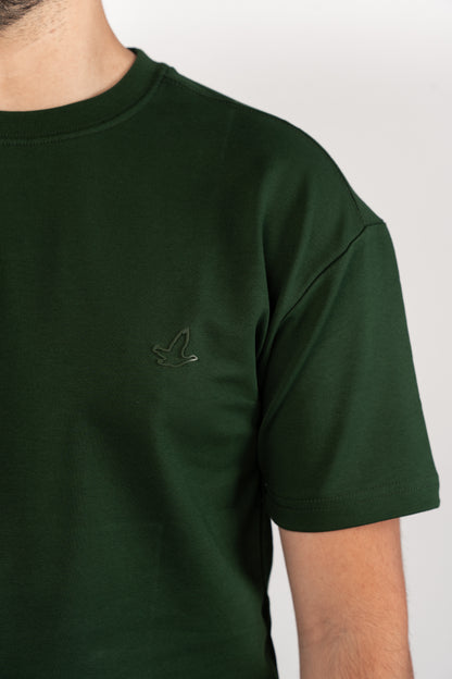 GREEN MINIMAL EAGLE TSHIRT