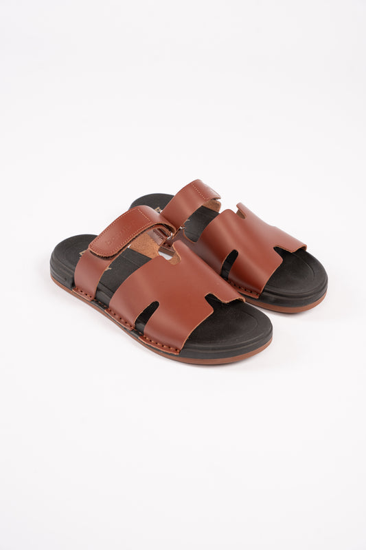HAVANA 100% LEATHER SLIPPERS