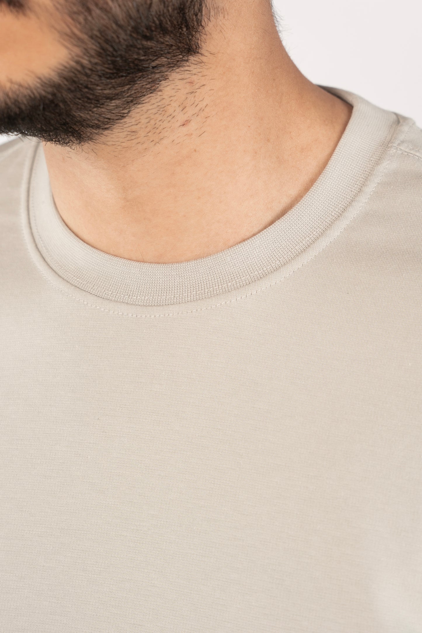 GREY THICK TSHIRT