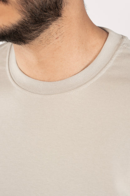 GREY THICK TSHIRT