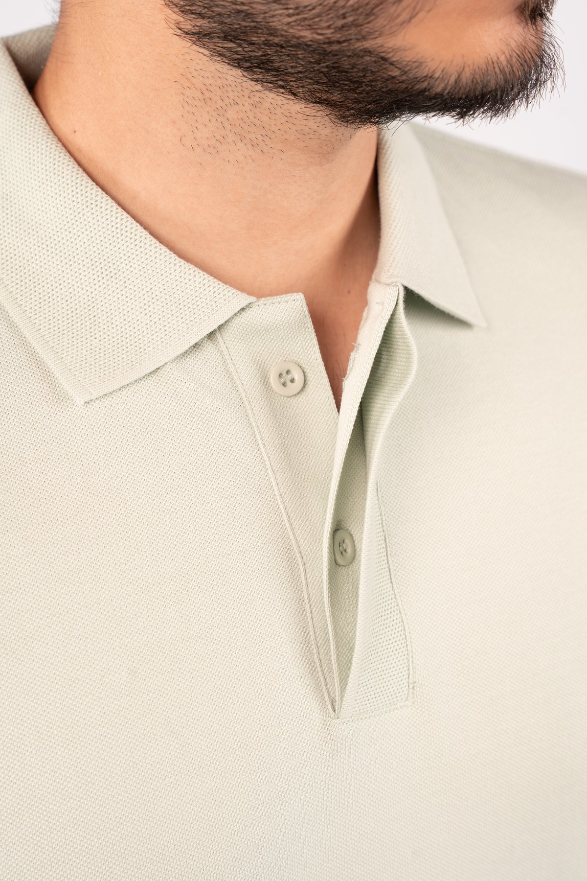 MINT 100% COTTON BUTTON POLO