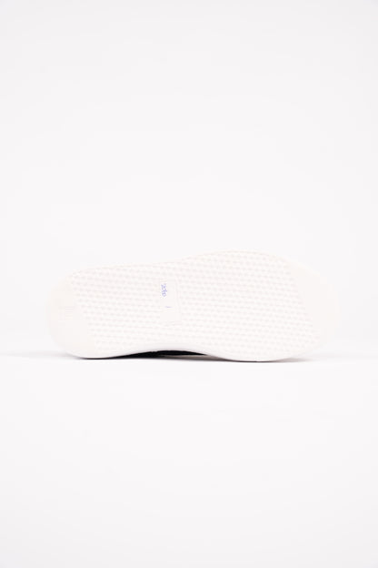 NAVY SUEDE HIGHSOLE ELASTIC SNEAKER