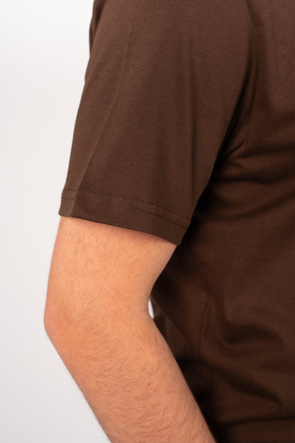 MOCHA DISCOVER THICK RELAXED TSHIRT