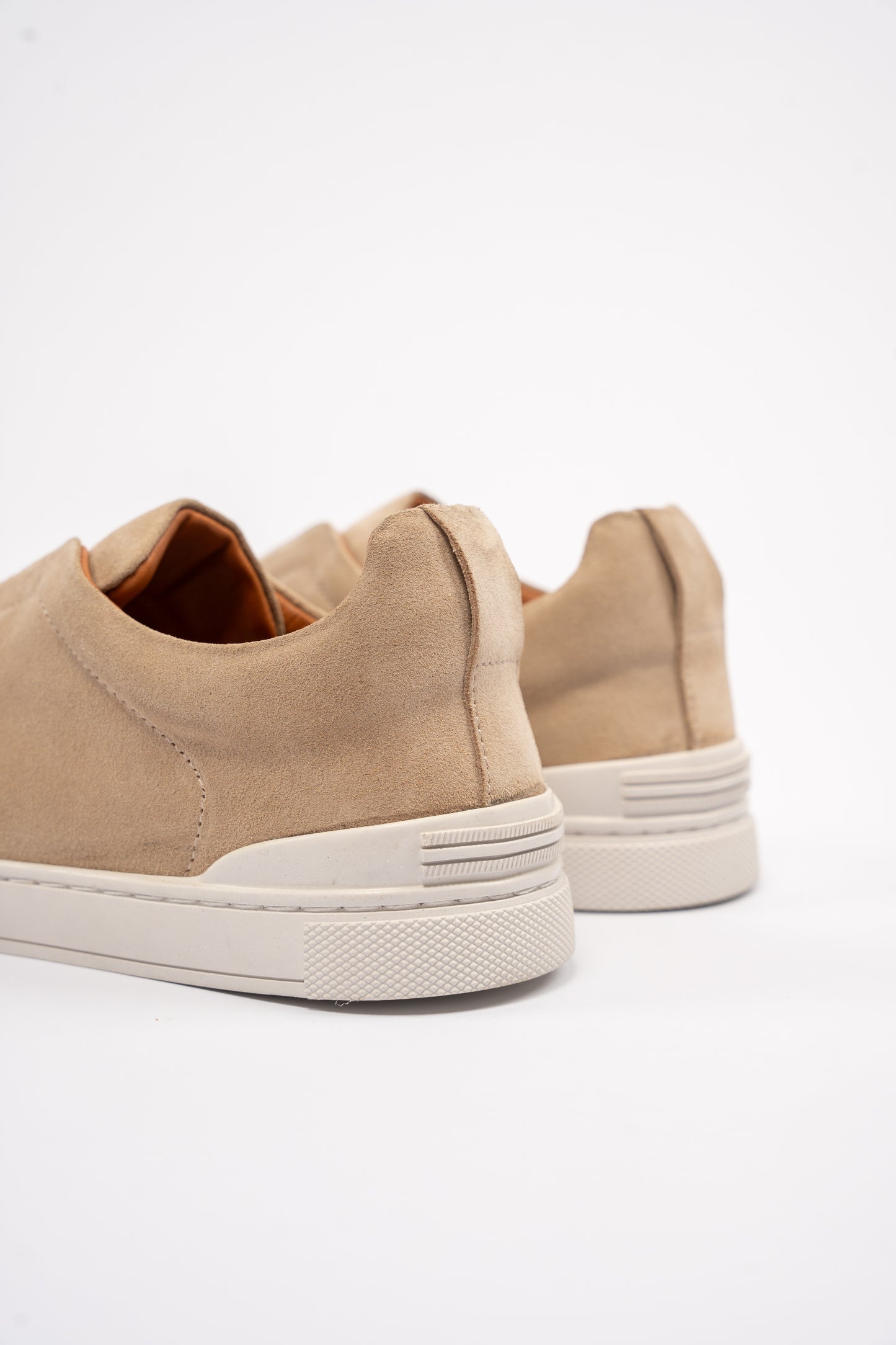 BEIGE TRIPLE X ELASTIC SNEAKER