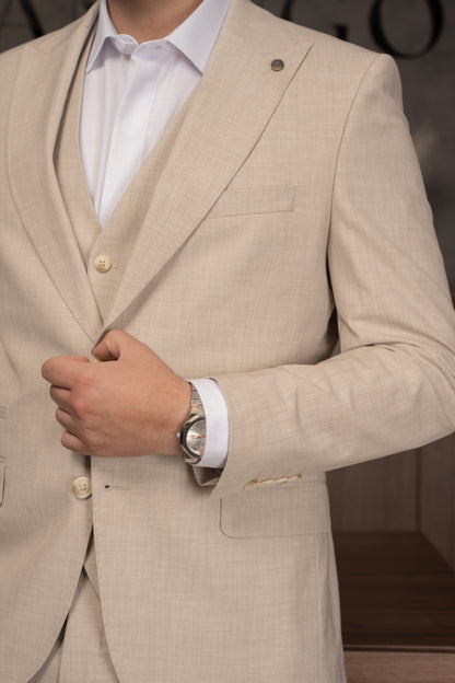 BEIGE TIMELESS SUIT