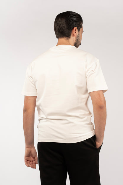 WHITE THICK TSHIRT