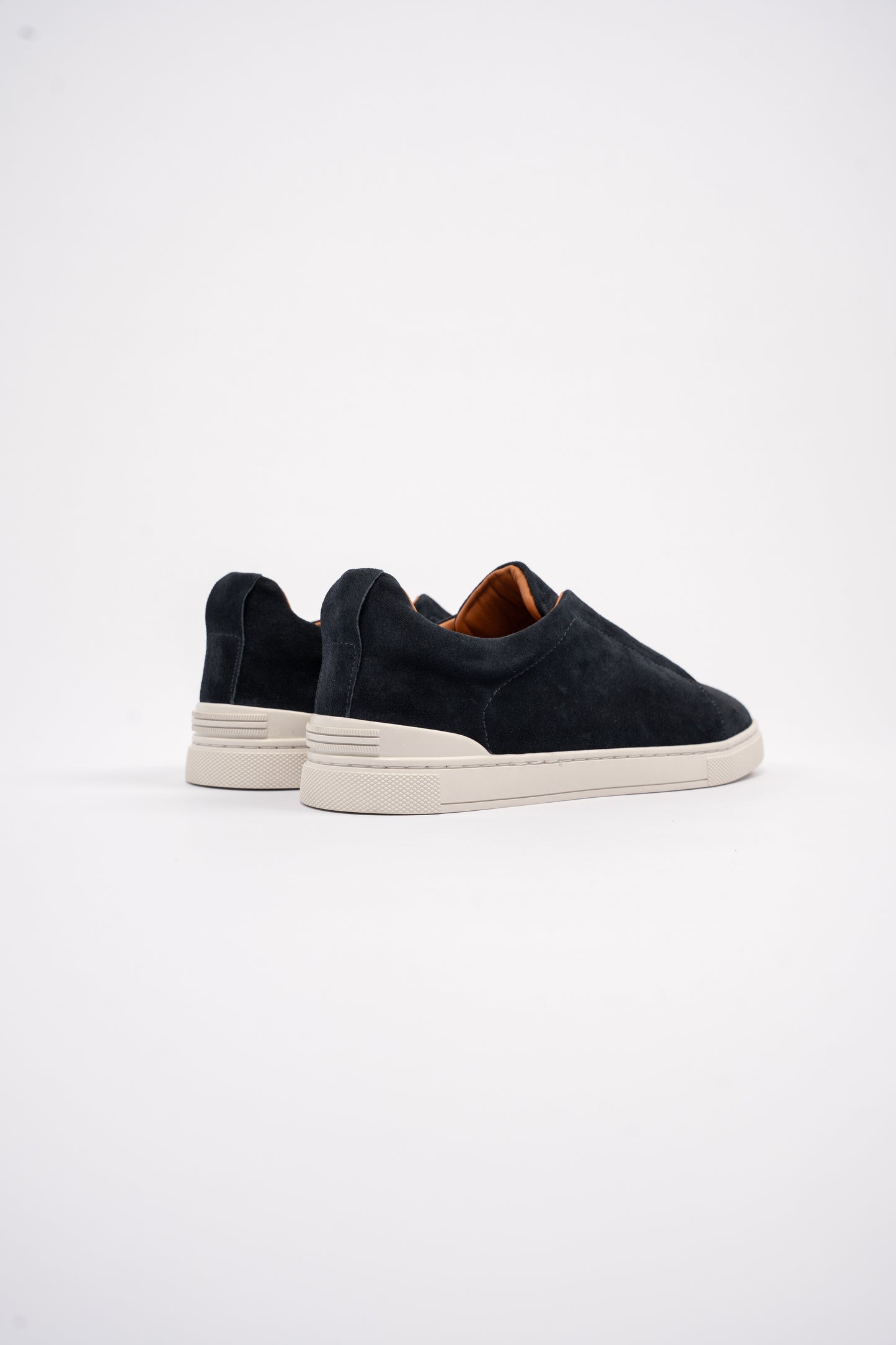 NAVY TRIPLE X ELASTIC SNEAKER