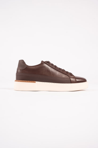 BROWN CREAM SOLE SNEAKER