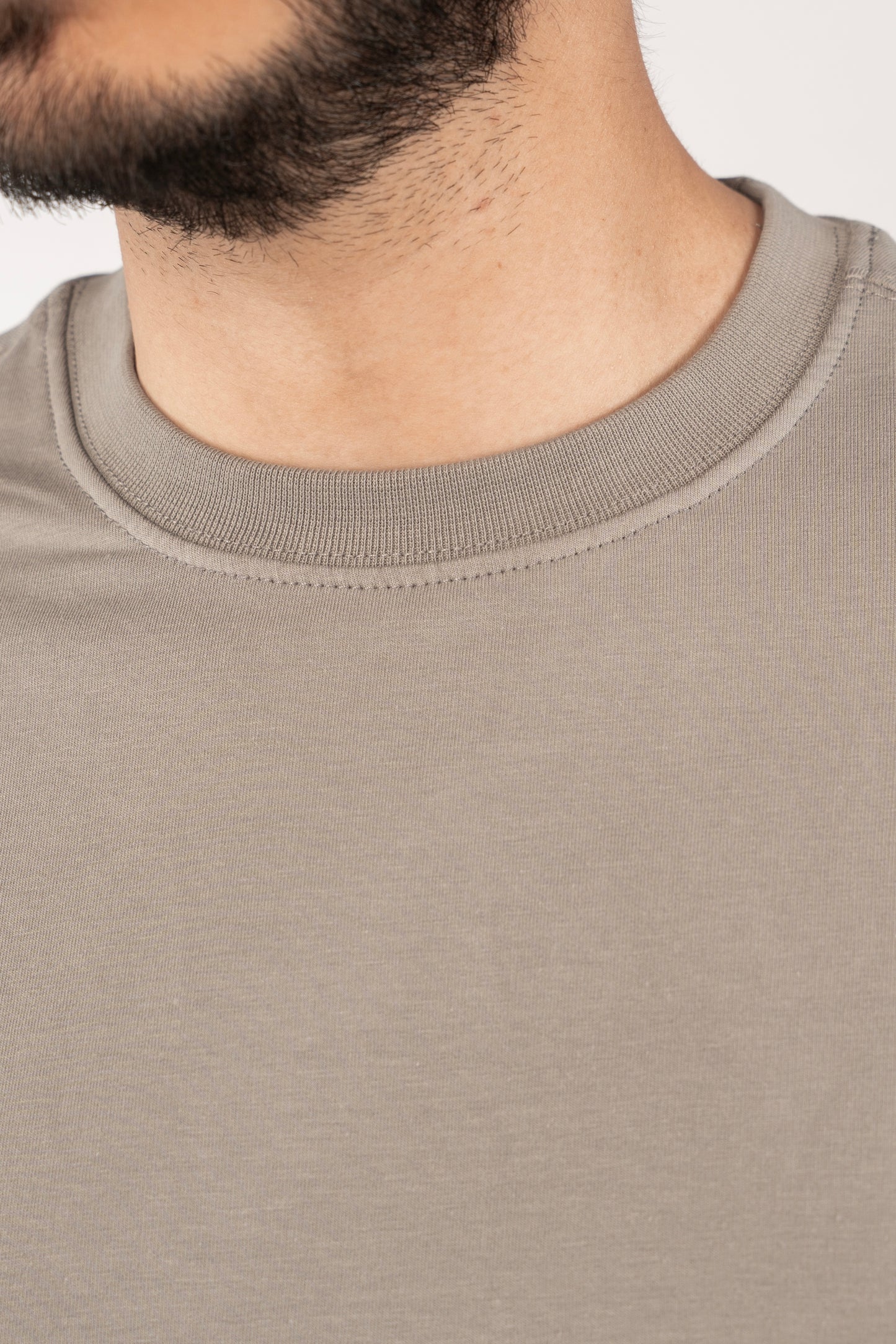GREY MINIMAL EAGLE TSHIRT