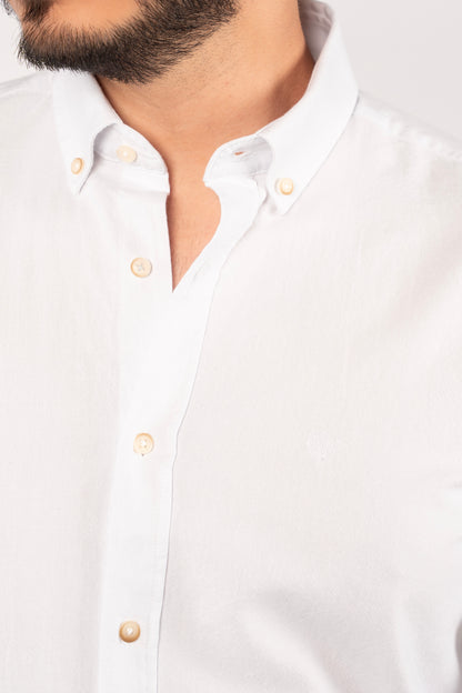 WHITE OXFORD SHIRT