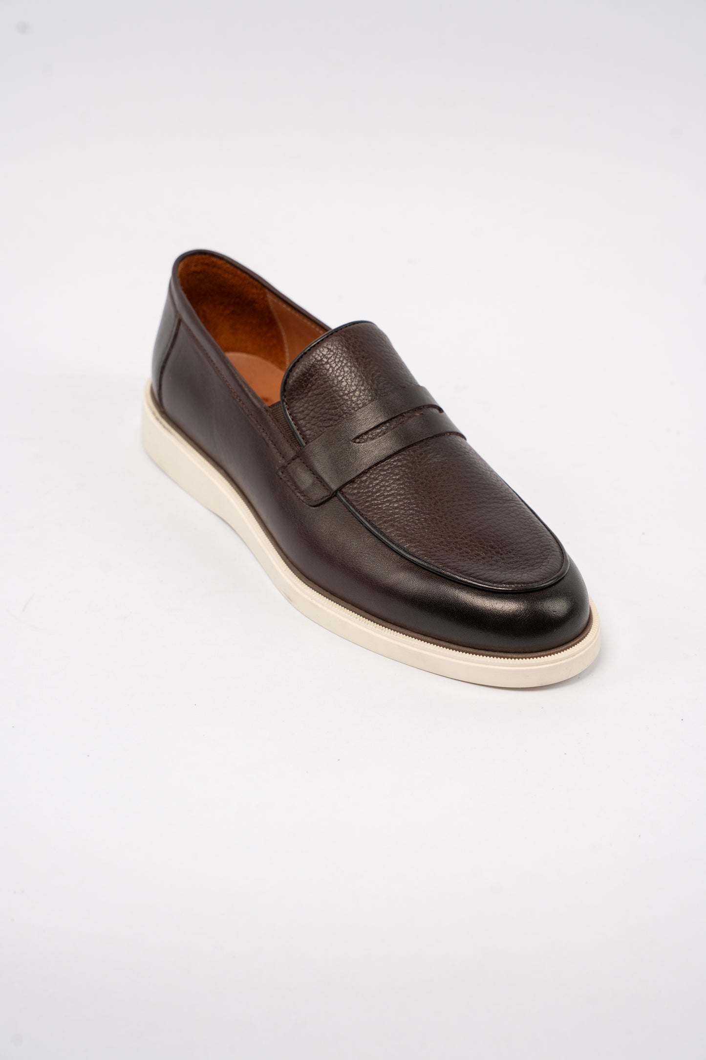 BROWN CASUAL PENNY LOAFER