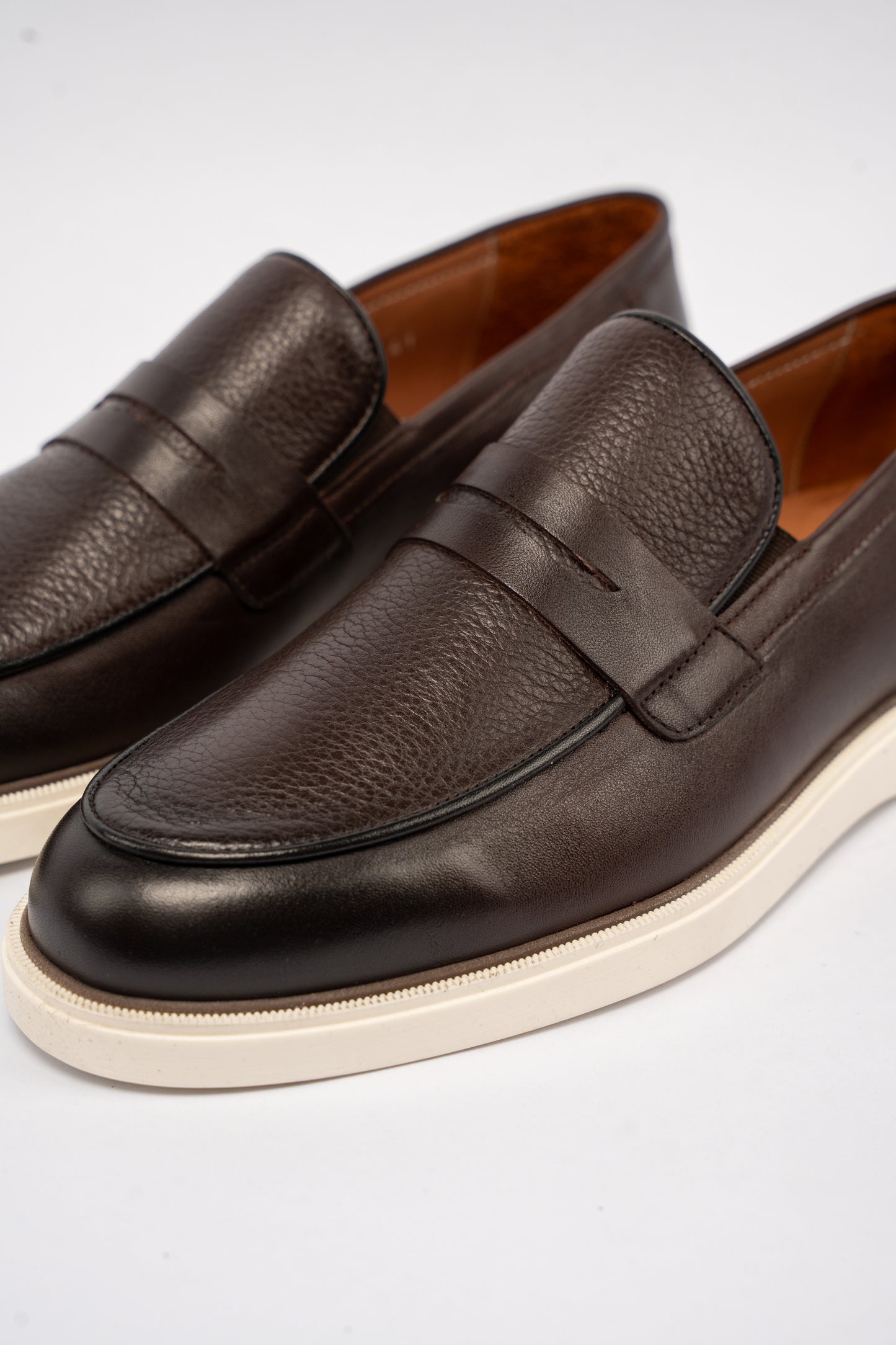 BROWN CASUAL PENNY LOAFER