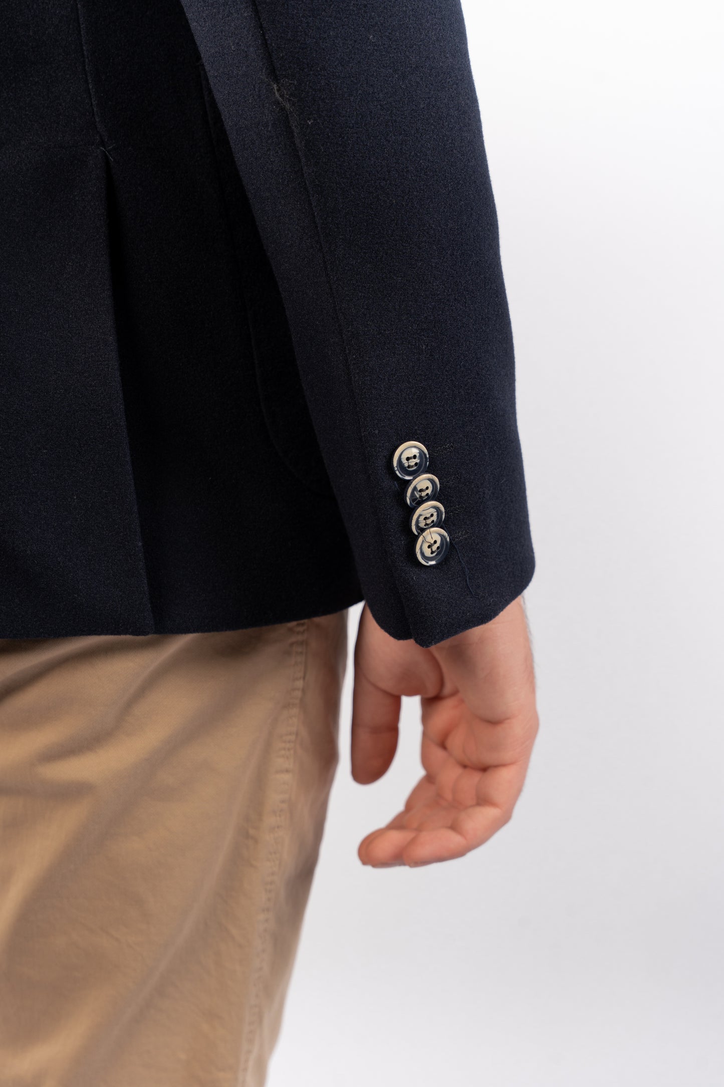 NAVY WOOL BLAZER