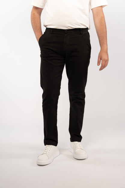BLACK CASUAL CHINO PANT
