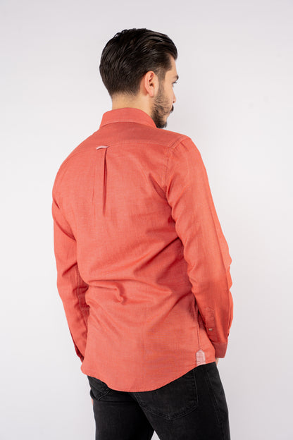 BRICK OXFORD SHIRT
