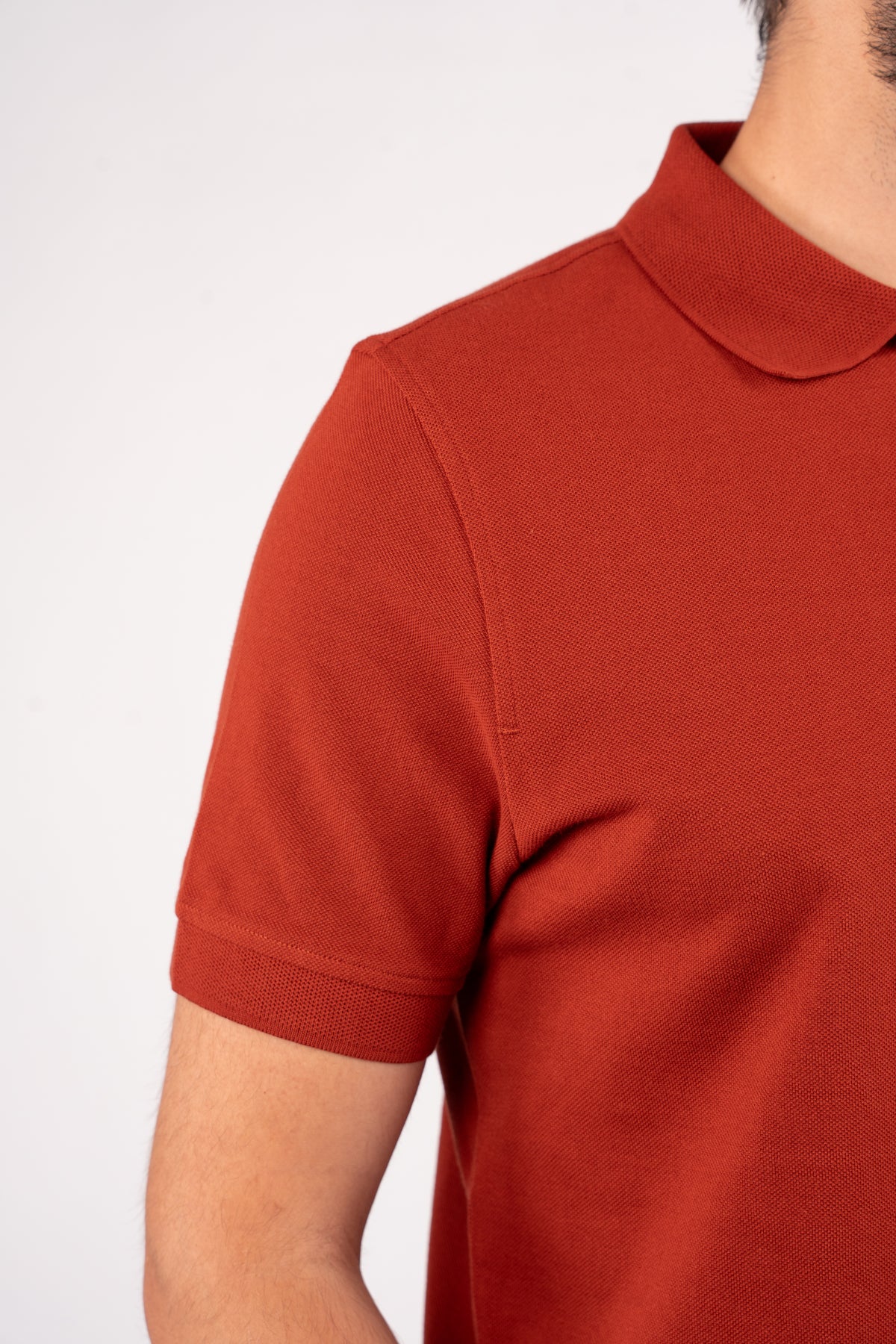 CRANBERRY 100% COTTON BUTTON POLO