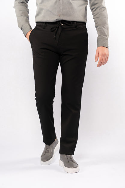 BLACK CASUAL JOGER