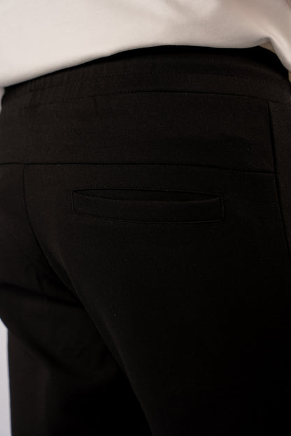 BLACK SLIMFIT SWEATPANT