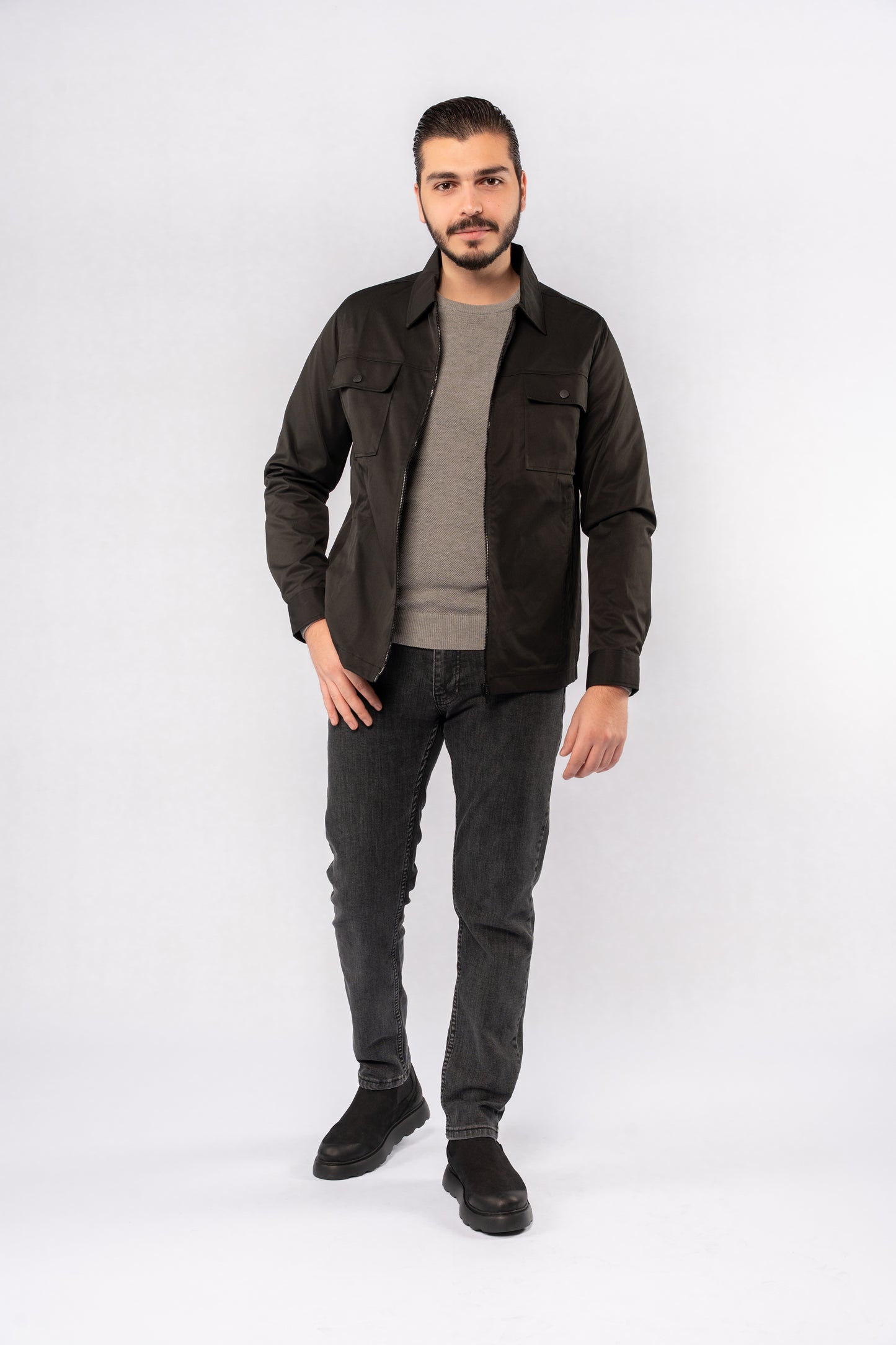 BLACK FIELD JACKET