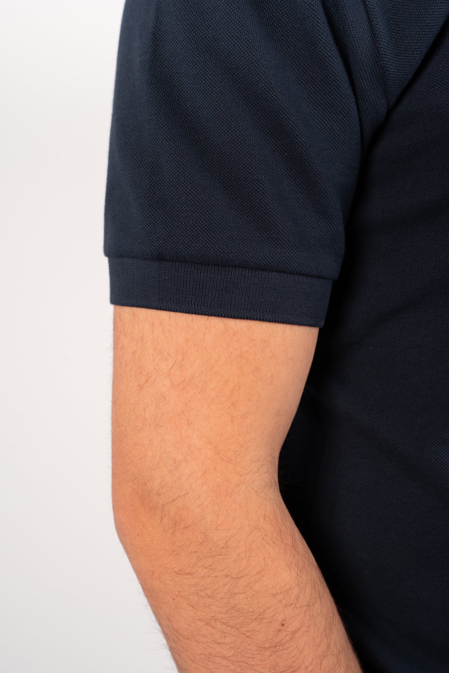 NAVY CASUAL BUTTON POLO