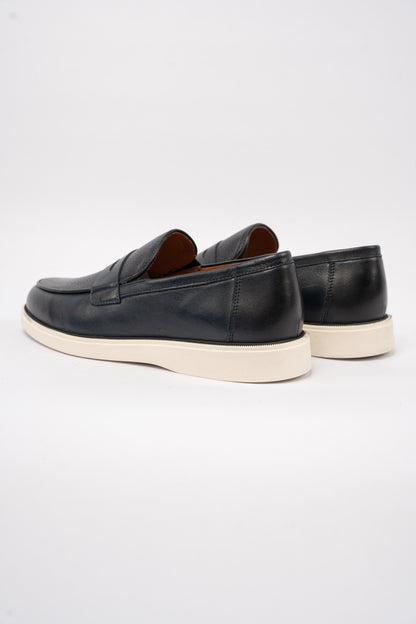 NAVY CASUAL PENNY LOAFER