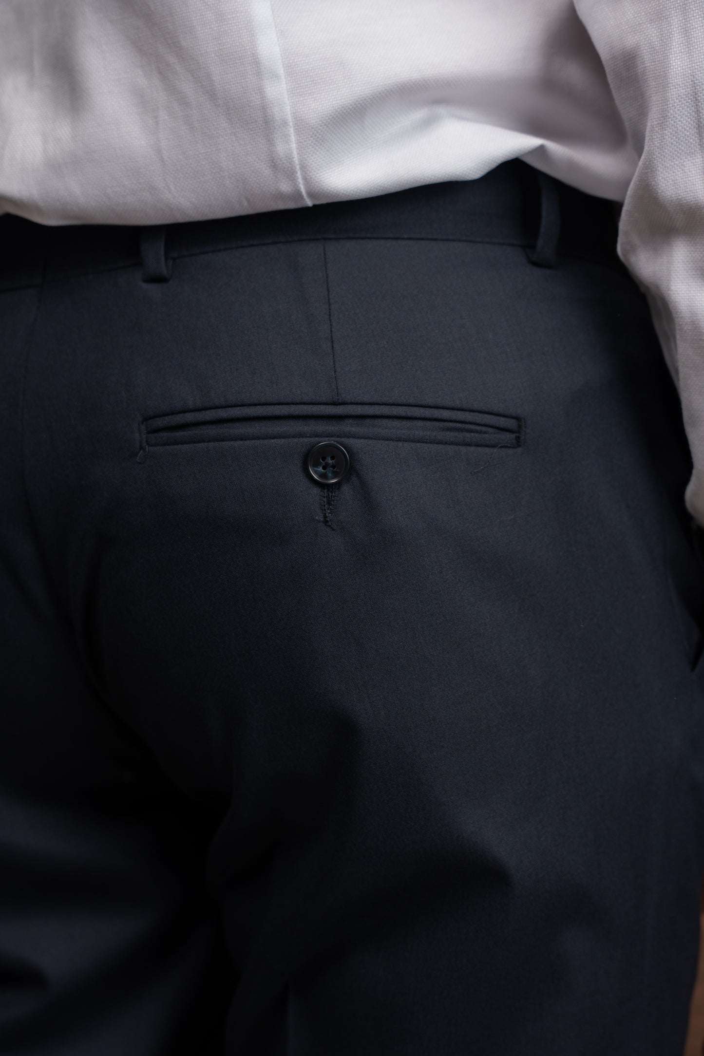 NAVY ITALIAN TROUSERS