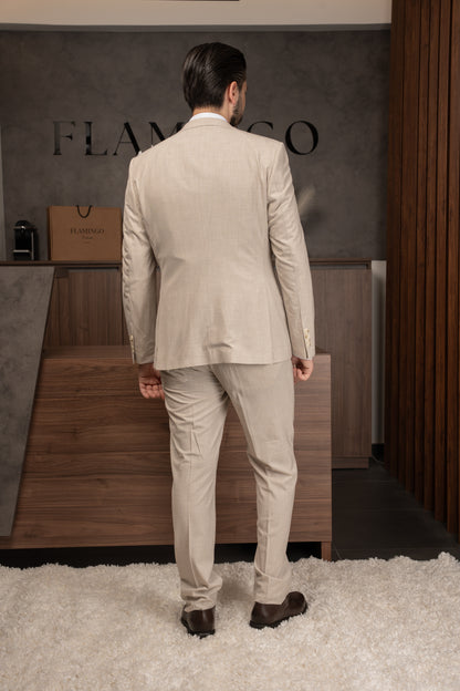 BEIGE TIMELESS SUIT