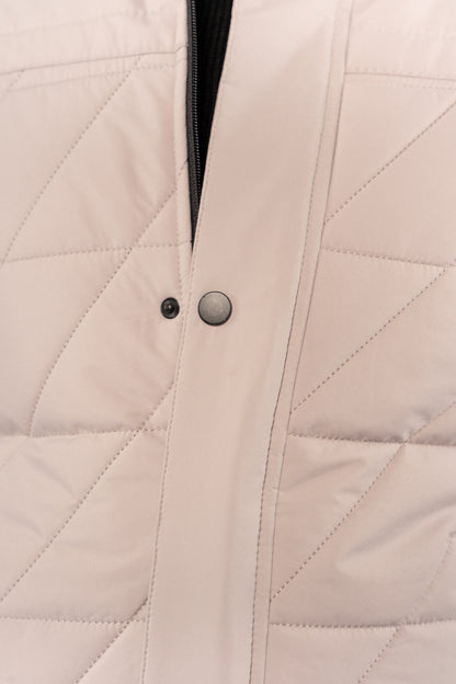 BEIGE PARKA JACKET
