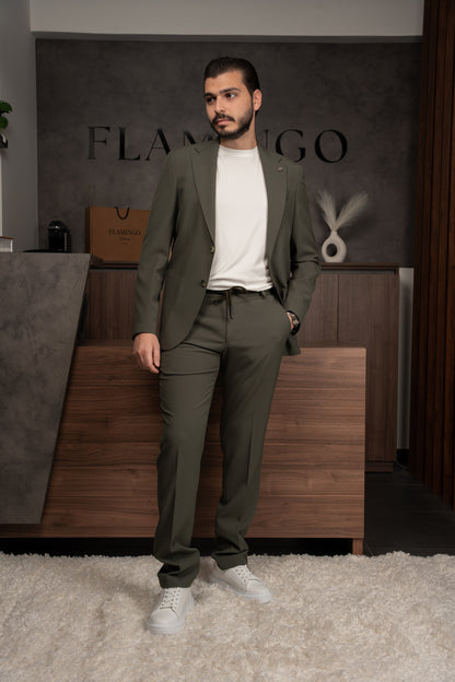 OLIVE TRAVEL SUIT