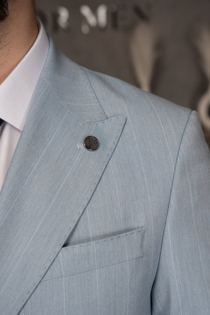 BLUE LINED DOBETTI SUIT