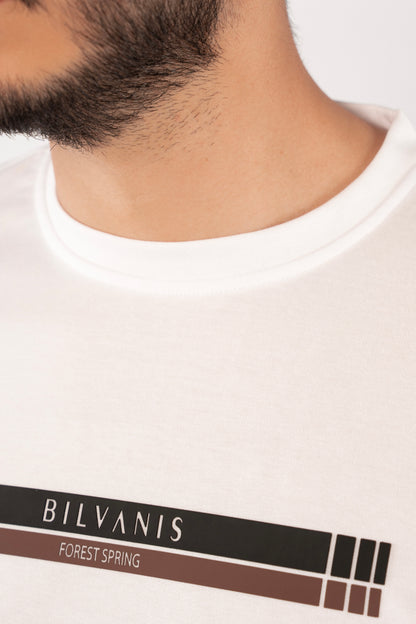WHITE TIMELESS MERCERIZED TSHIRT
