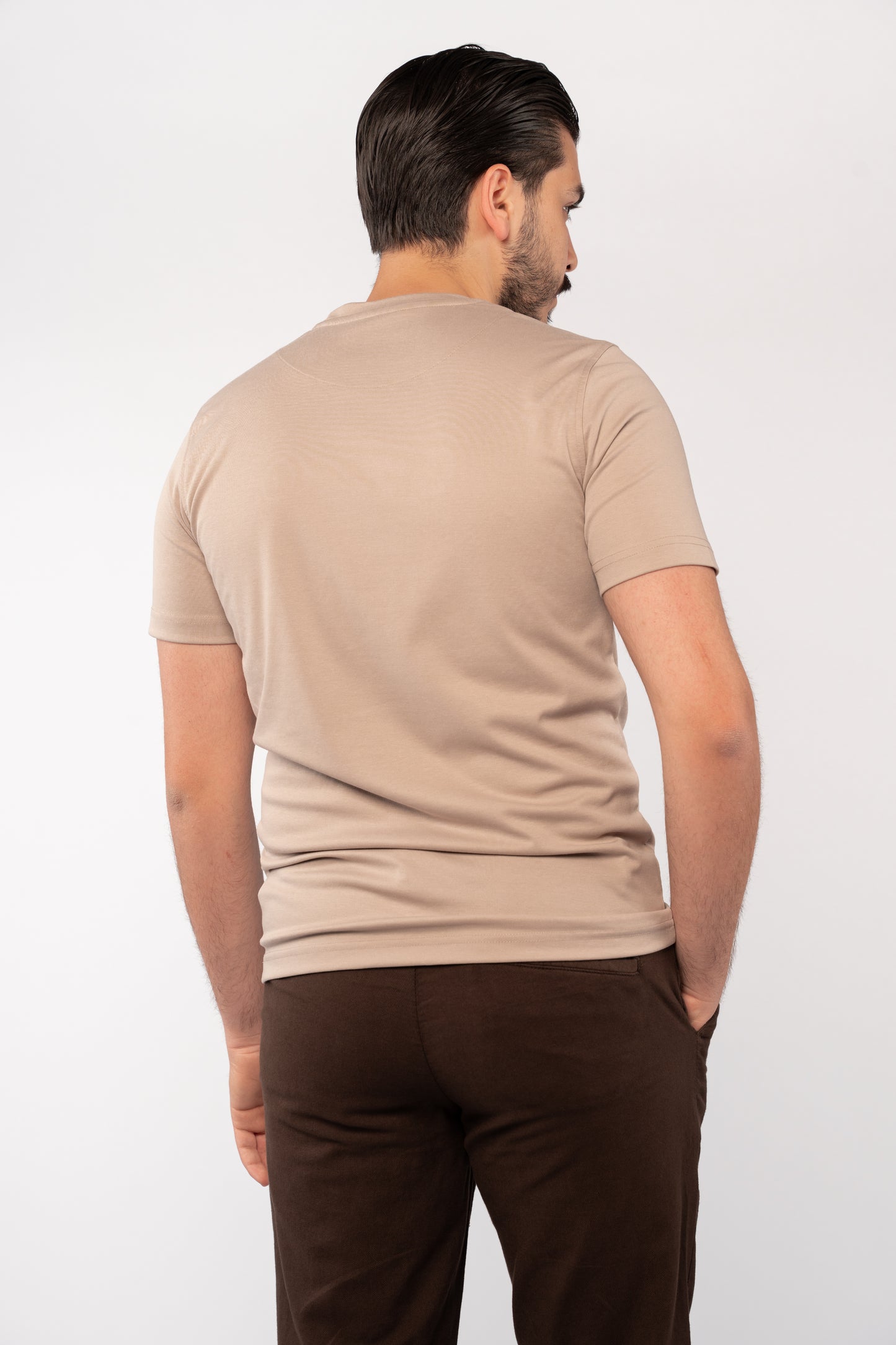 MOCHA MERCERIZED TSHIRT