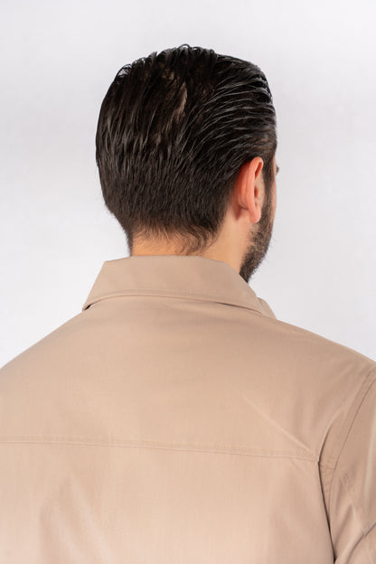 BEIGE FIELD JACKET