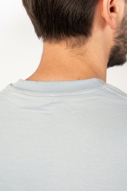 BLUE MINIMAL EAGLE TSHIRT