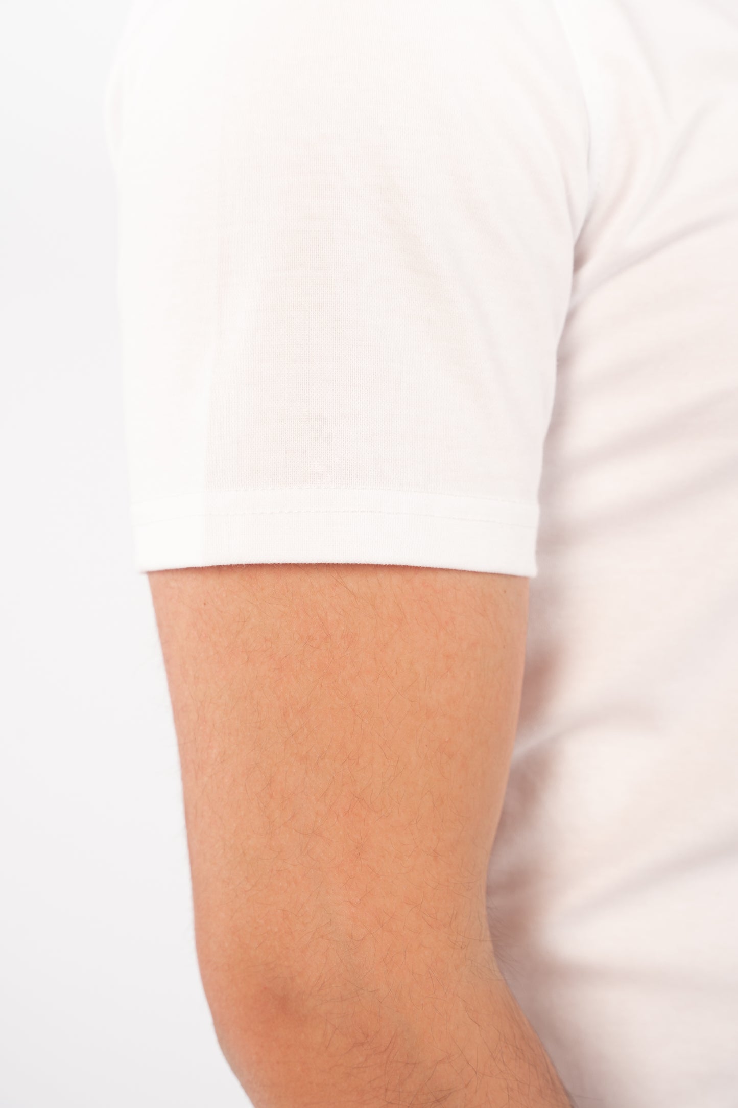WHITE TIMELESS MERCERIZED TSHIRT