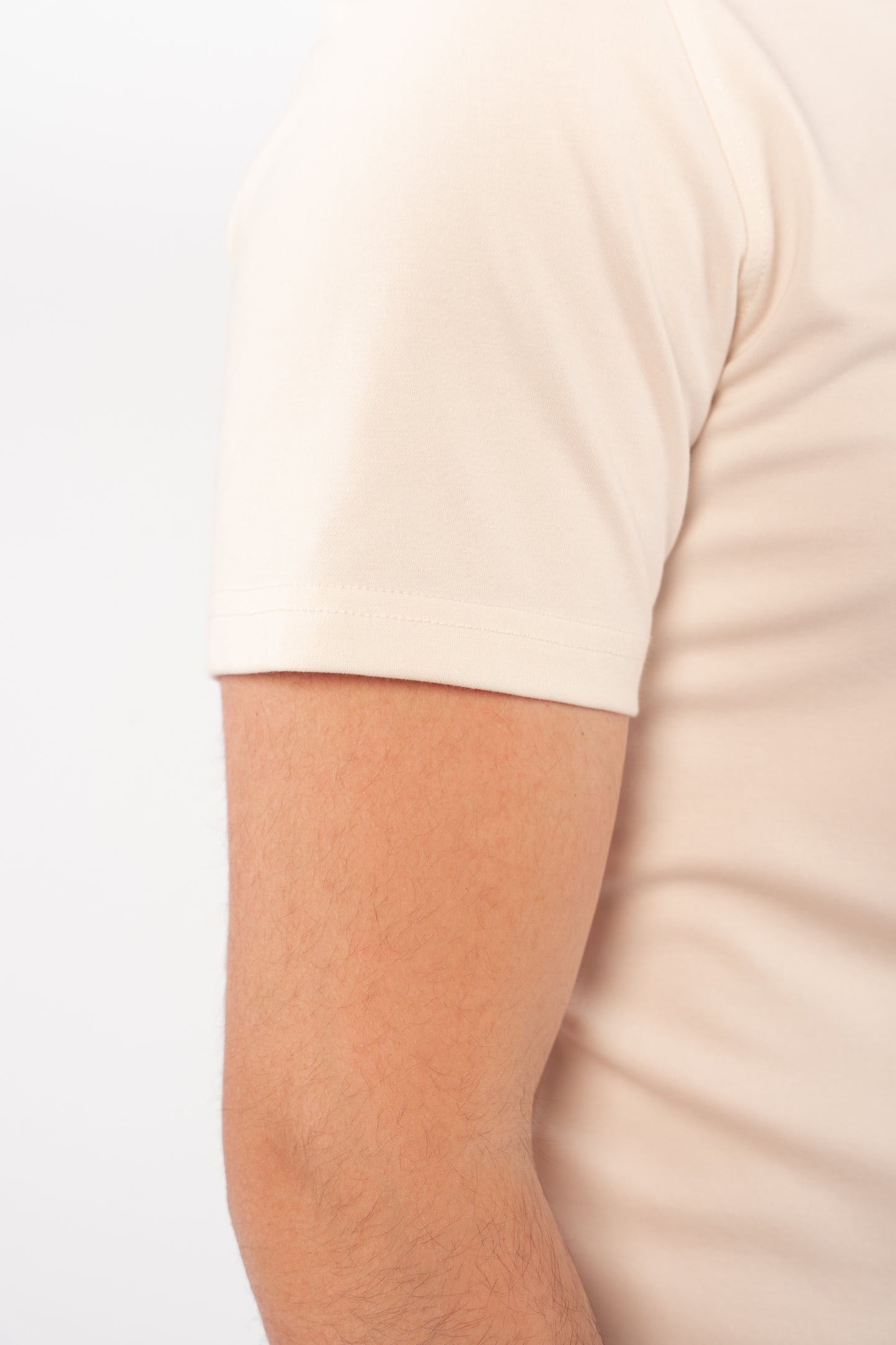 BEIGE TIMELESS MERCERIZED TSHIRT