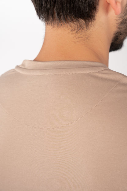 MOCHA MERCERIZED TSHIRT