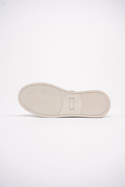 NAVY TRIPLE X ELASTIC SNEAKER