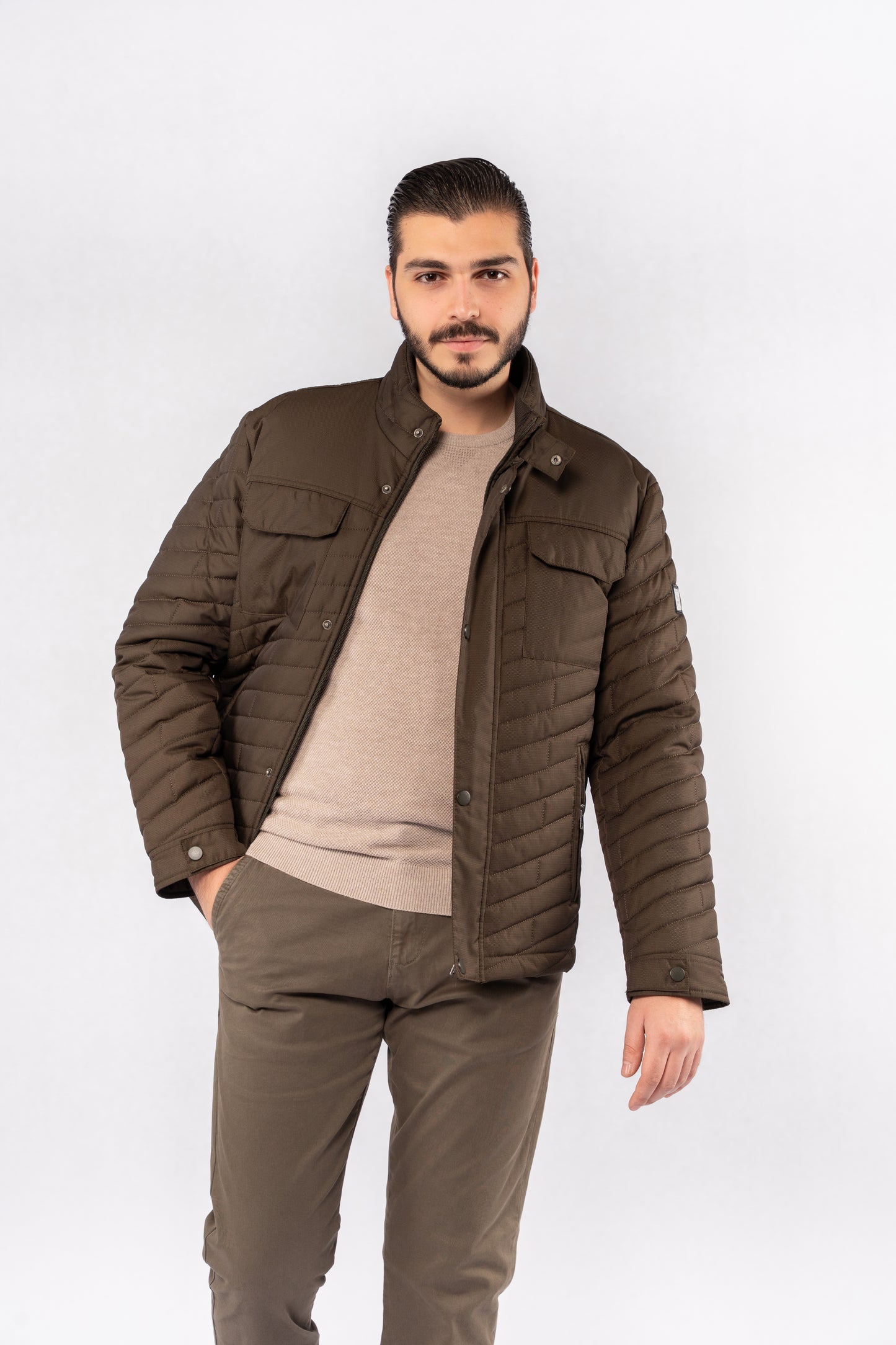 OLIVE PARKA JACKET