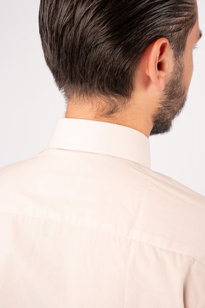 BEIGE CLASSIC SHIRT 60% COTTON
